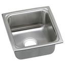 15 x 15 x 7-5/8 in. Single-Bowl Bar Sink in Stainless Steel