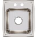 Elkay Lustrous Satin 15 x 17-1/2 in. Drop-in Stainless Steel Bar Sink 