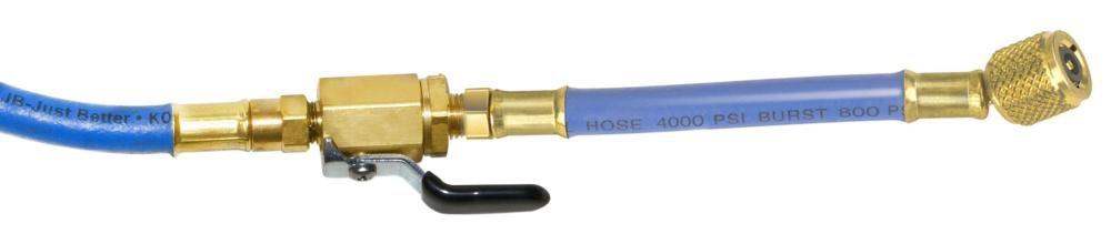 JB Industries Kevlar Environmental High Pressure Hose with Ball Valve 