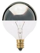 40W G16 1/2 Dimmable Incandescent Light Bulb with Candelabra Base 