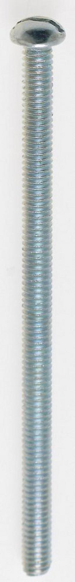 3 in. Round Head Slotted Machine Screw