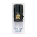 SATCO Black Phenolic Socket with Paper Liner 