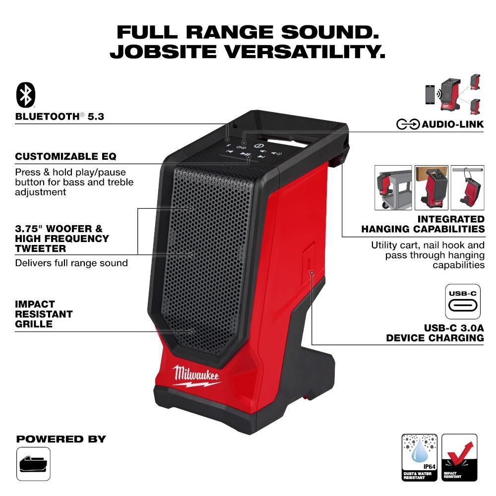 M18 Bluetooth Jobsite Speaker 