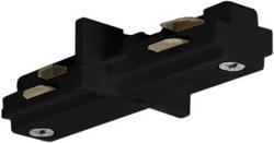 Mini Straight Connector Track Lighting in Black