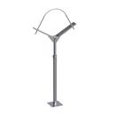 8 - 12 in. Galvanized Adjustable Pipe Stand 