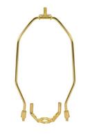 SATCO Polished Brass 8 in. Light Duty Harp 