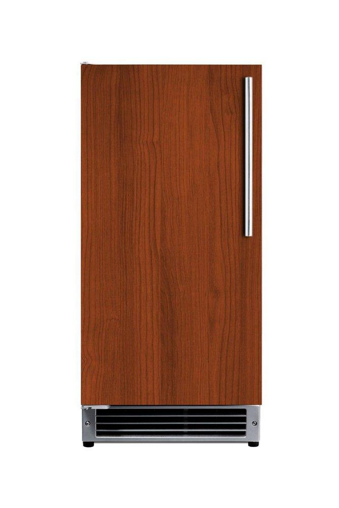 15 INCH WIDE 22 LBS. CAPACITY PANEL READY BUILT-IN ICE MAKER WITH 25 LBS. DAILY ICE PRODUCTION AND INSULATED REMOVABLE ICE BIN 