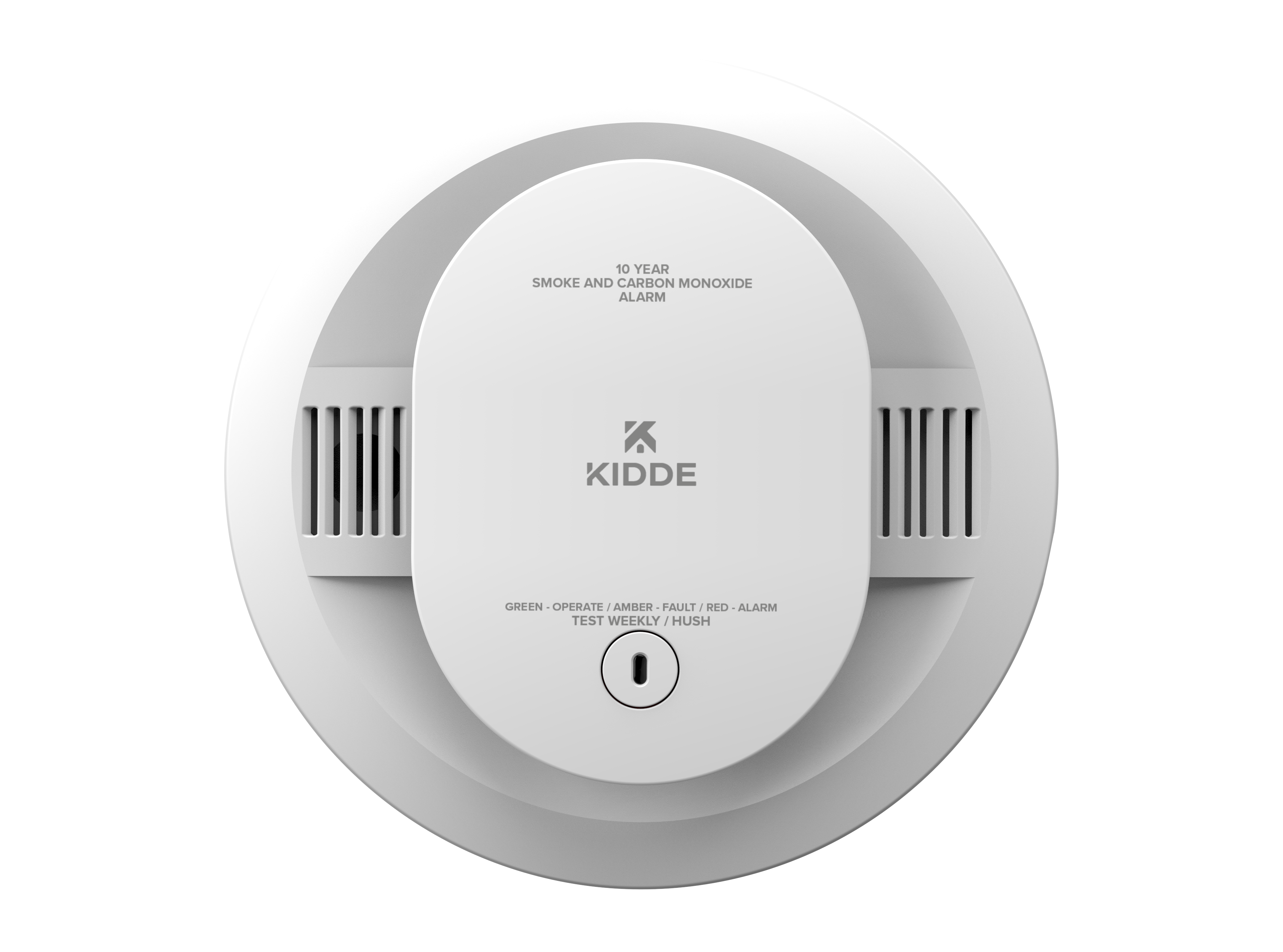 10-Year Battery Powered Smoke/Co Combo Alarm 