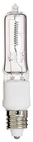 SATCO Warm White T4 Dimmable Halogen Light Bulb with Mini Base 