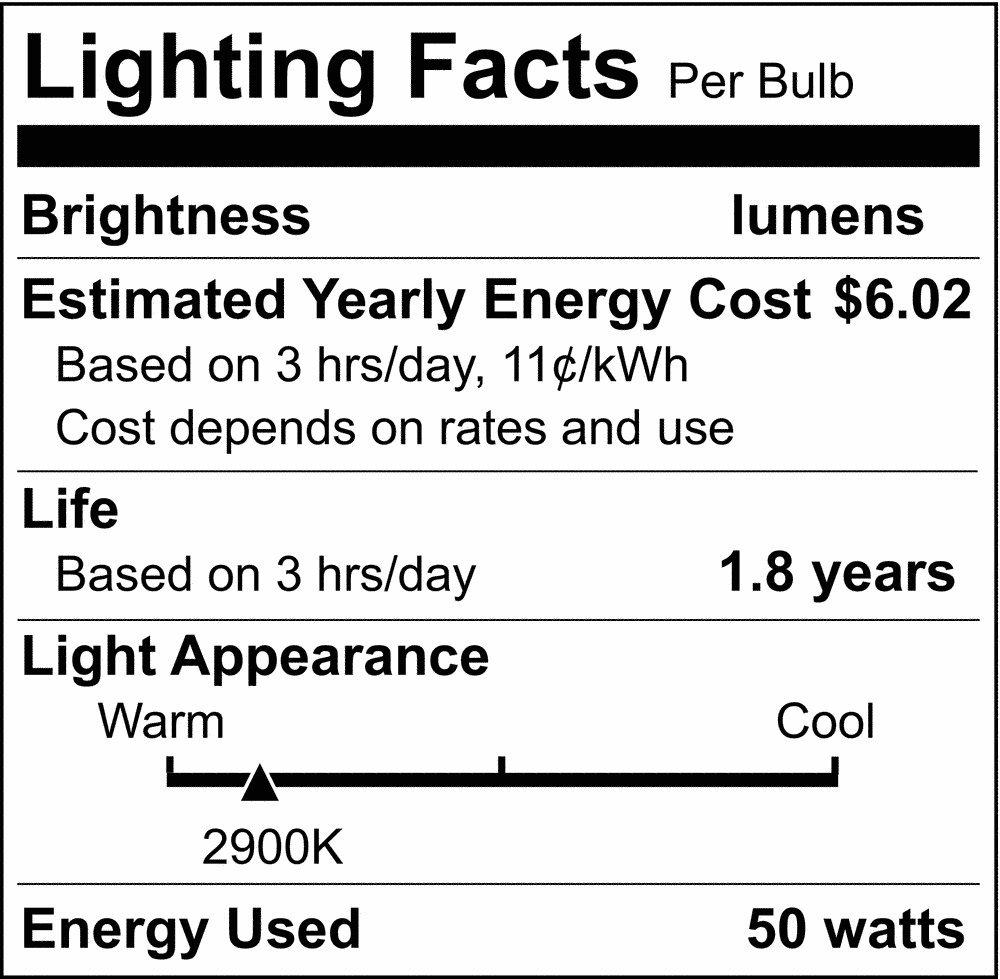 SATCO Warm White MR16 Dimmable Halogen Light Bulb with GX5.3 Base 