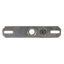 SATCO Grey 1/8 in. Iron Pipe Gem Bar with Grounded Screw 