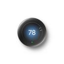 Nest Learning Thermostat (4th gen) + Nest Temperature Sensor - Polished Silver