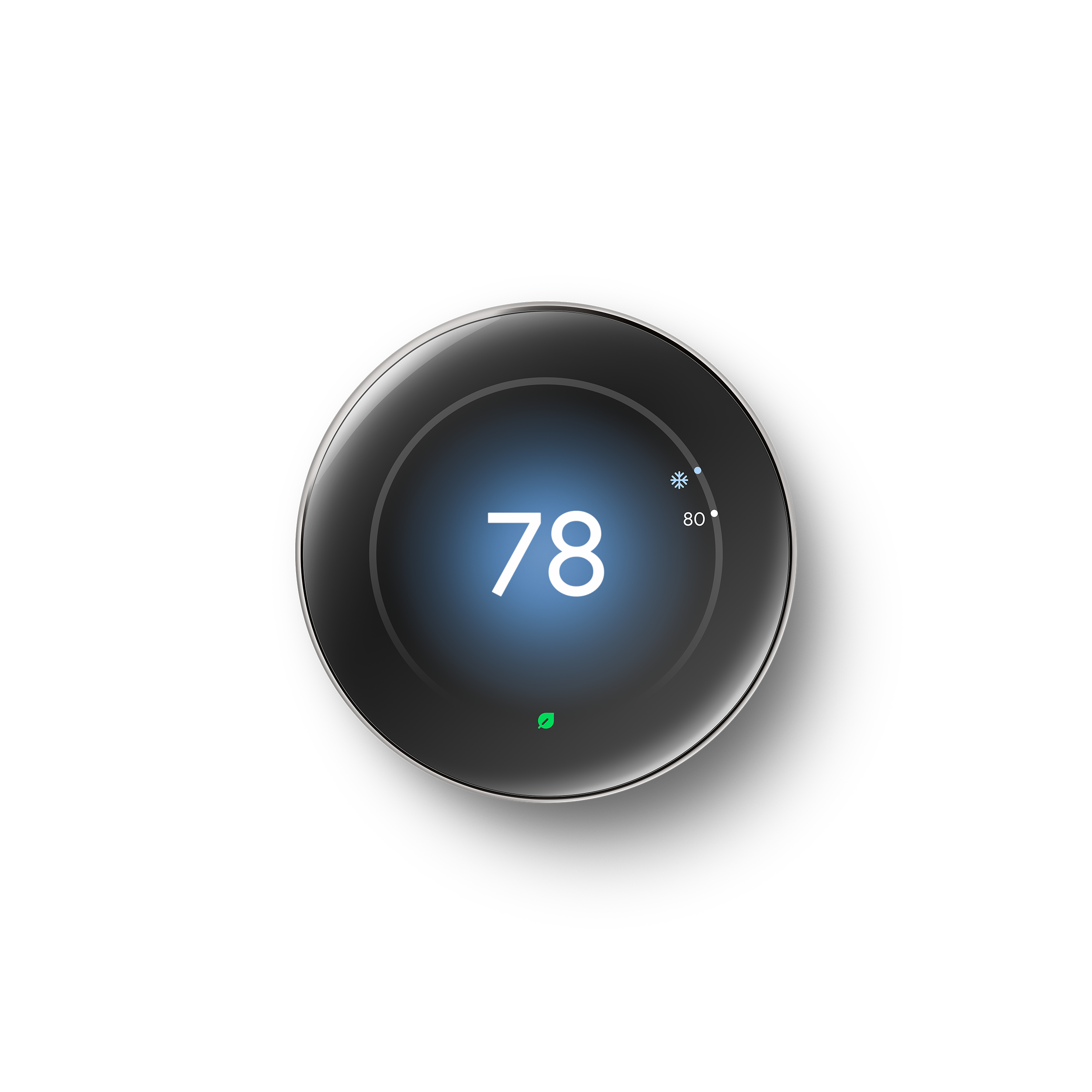 Nest Learning Thermostat (4th gen) + Nest Temperature Sensor - PRO, Polished Silver 
