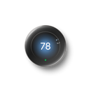 Nest Learning Thermostat (4th gen) + Nest Temperature Sensor - PRO, Polished Silver