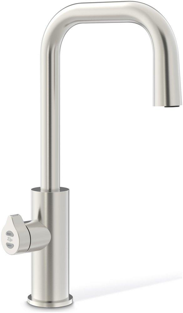 Brushed Nickel Hot and Cold Water Dispenser 