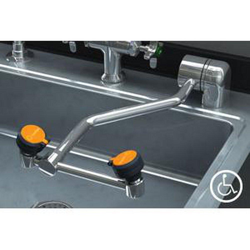 Eyewash Barrier-Free Swing Activated 