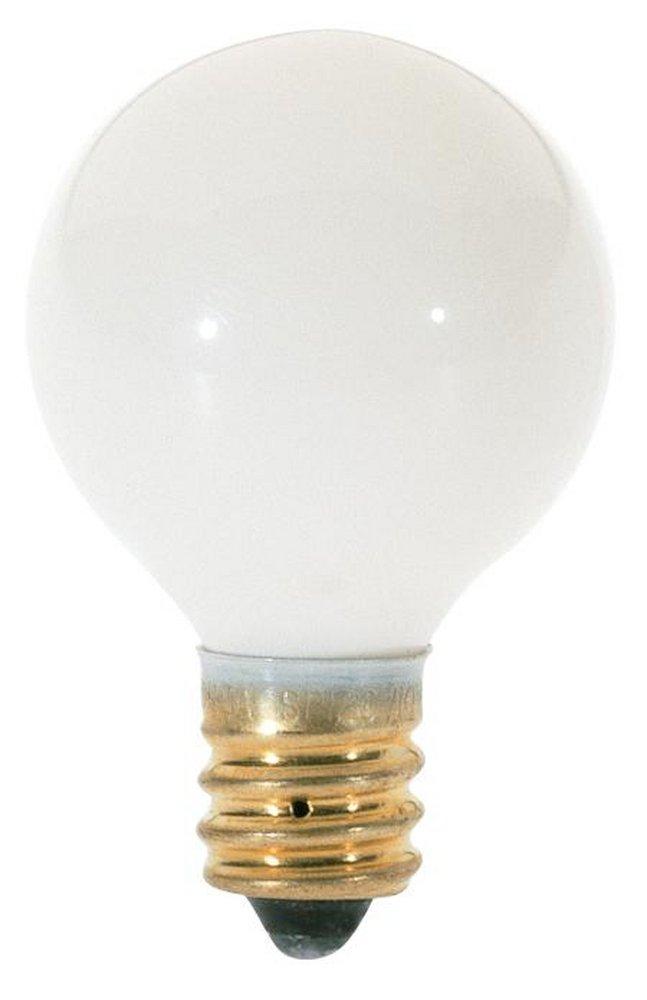 10W INCAND BULB G8 CAND 120V GLWH 