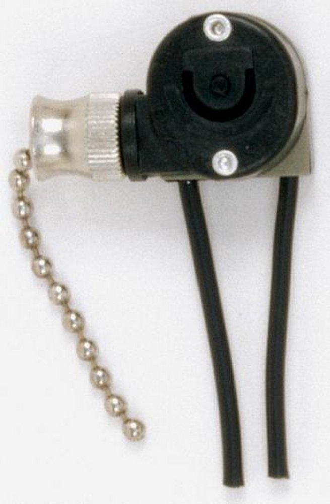 SATCO Nickel Pulley Chain Canopy Switch 