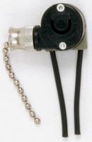SATCO Nickel Pulley Chain Canopy Switch 