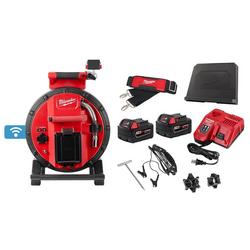 100 ft. Flexible Modular Pipeline Inspection Camera with 2 Batteries