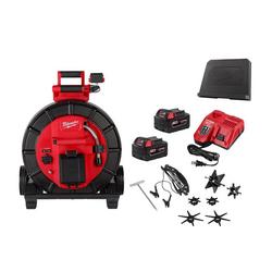 200 ft. Mid-Stiff Modular Pipeline Inspection Camera with 2 Batteries