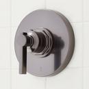 Single Handle Thermostatic Valve Trim in Gunmetal