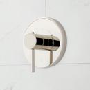 Single Handle Thermostatic Valve Trim in Polished Nickel