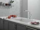 Single Handle Pull Out Kitchen Faucet in Chrome 