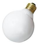 25W G25 Dimmable Incandescent Light Bulb with Medium Base 