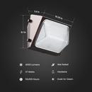 PRO SERIES 8.8 LED WALL PACK 120/277V 4000K BRONZE 