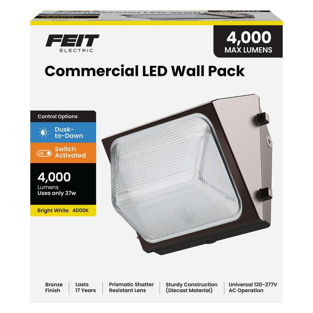 Pro Series 8.8 LED Wall Pack 120/277V 4000K Bronze 