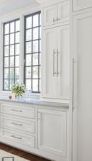 BAR PULLS 21-7/16 (544MM) CENTER-TO-CENTER SATIN NICKEL CABINET PULL 