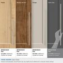 BAR PULLS 21-7/16 (544MM) CENTER-TO-CENTER SATIN NICKEL CABINET PULL 