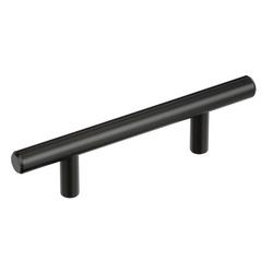 3 in. Center-to-Center Bar Pull in Matte Black