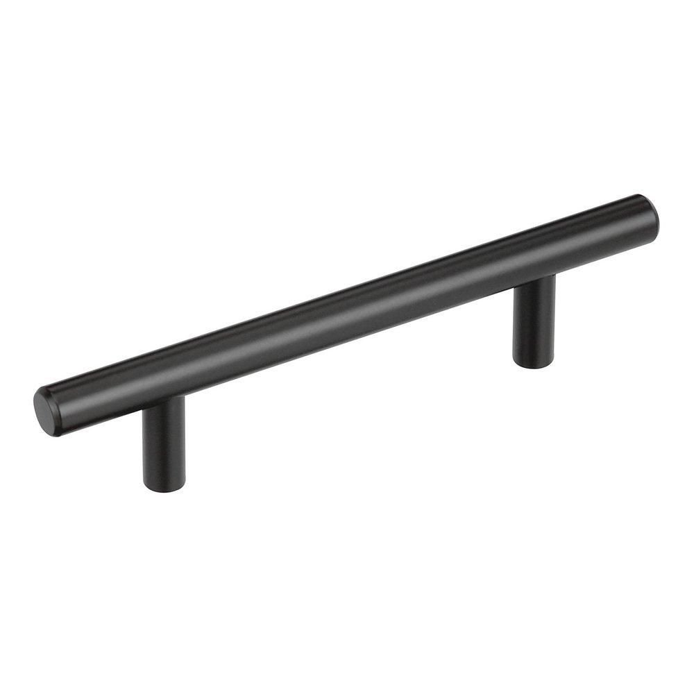 BAR PULLS 3-3/4 (96MM) CENTER-TO-CENTER MATTE BLACK CABINET PULL 