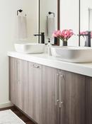 BAR PULLS 5-1/16 (128MM) CENTER-TO-CENTER SATIN NICKEL CABINET PULL 