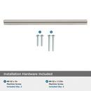 BAR PULLS 5-1/16 (128MM) CENTER-TO-CENTER SATIN NICKEL CABINET PULL 
