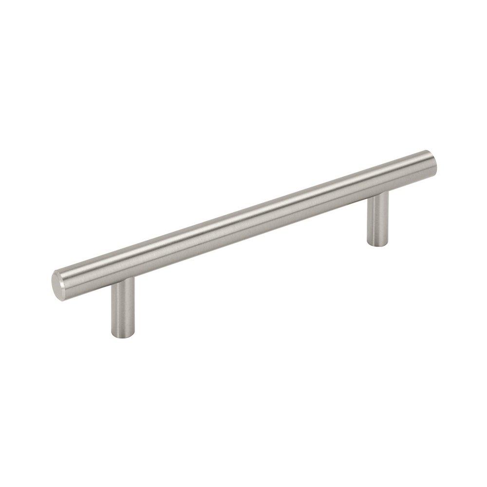 BAR PULLS 5-1/16 (128MM) CENTER-TO-CENTER SATIN NICKEL CABINET PULL 
