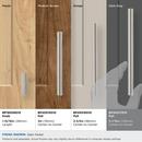 BAR PULLS 5-1/16 (128MM) CENTER-TO-CENTER SATIN NICKEL CABINET PULL 