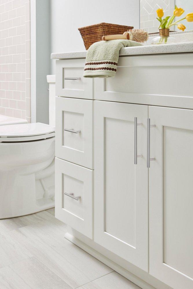 Amerock Satin Nickel 5-1/16 in. Center-to-Center Pull 