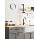 Amerock Matte Black 6-5/16 in. Center-to-Center Pull 