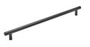 Amerock Matte Black 18 in. Center-to-Center Appliance Pull 