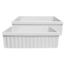30 in. Farmhouse Fireclay Single Bowl Kitchen Sink in White
