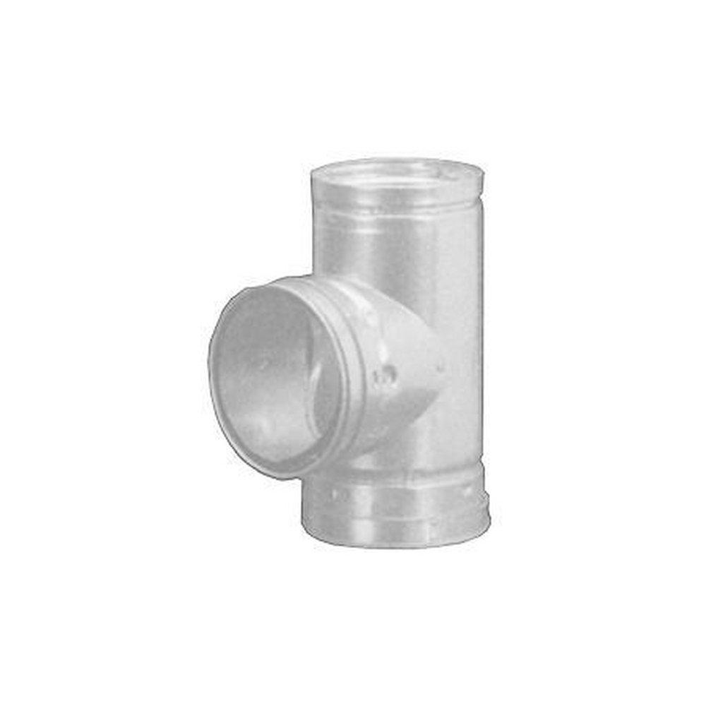 Gas Vent Tee 5 x 11 in. Galvanized Steel 