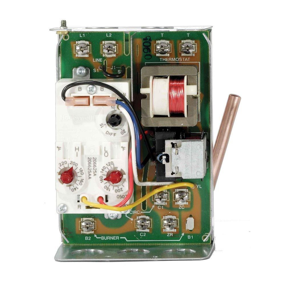 Resideo Grey Triple Vertical Relay with 3 in. Depth 