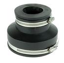 Fernco Clamp Reducing Plastic Coupling with Stainless Steel Band 
