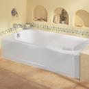American Standard Bathing White 60 x 30 in. Soaker Alcove Bathtub Left Drain 