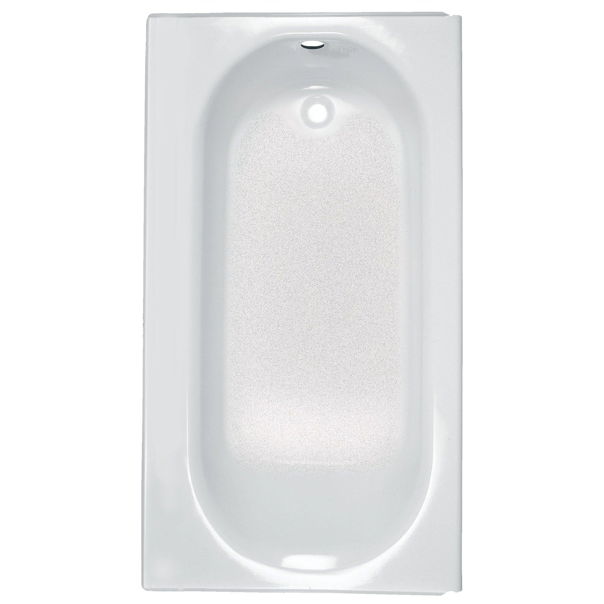 American Standard Bathing White 60 x 30 in. Soaker Alcove Bathtub Right Drain 