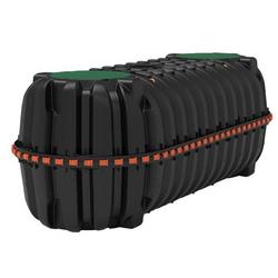 1250 Gallon  Two Compartment Injection Molded Polypropylene Sewage Septic Tank and Plumbing