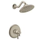 Moen Brushed Nickel Single Handle Single Function Shower Faucet (Trim Only) 